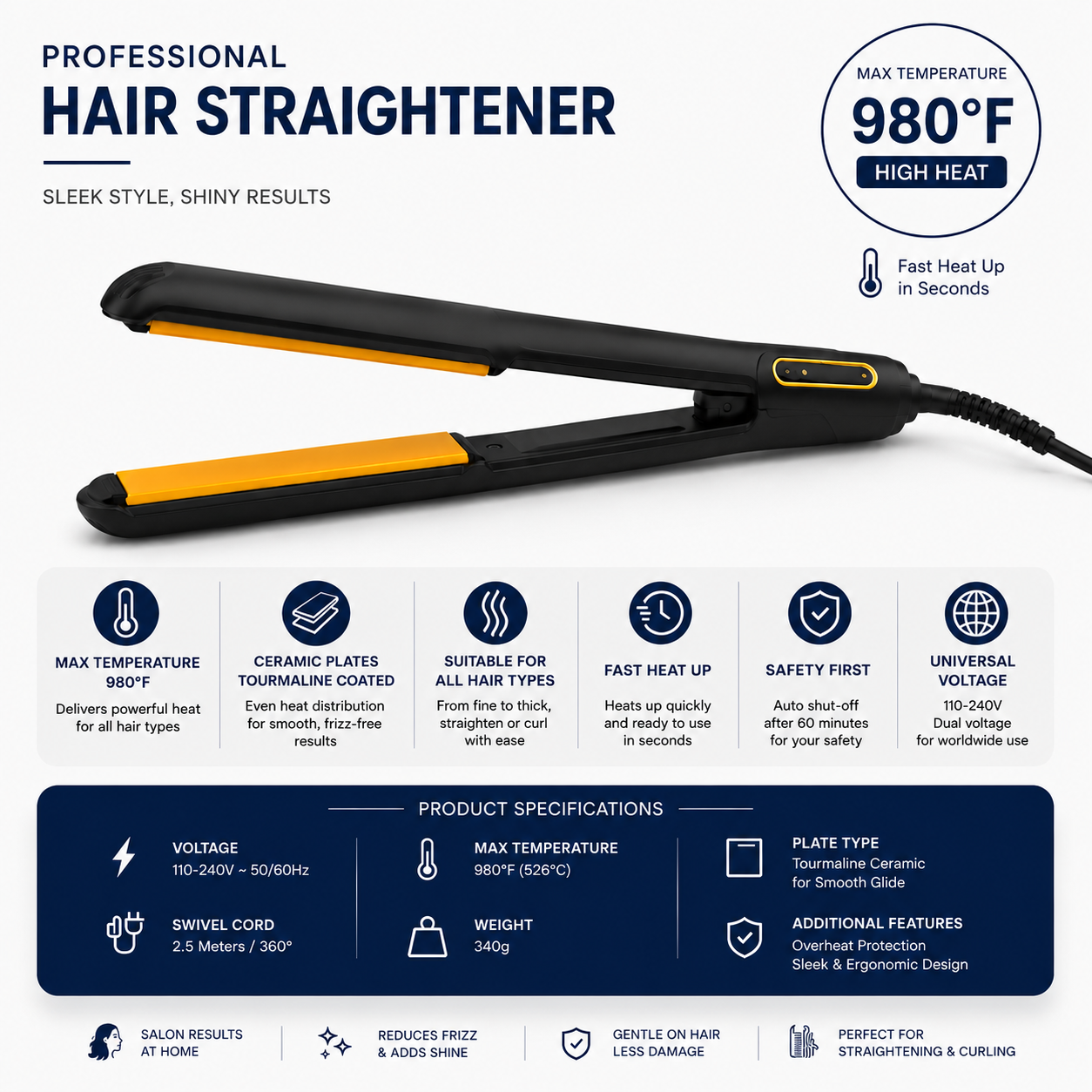 Cylia Hair Straightener